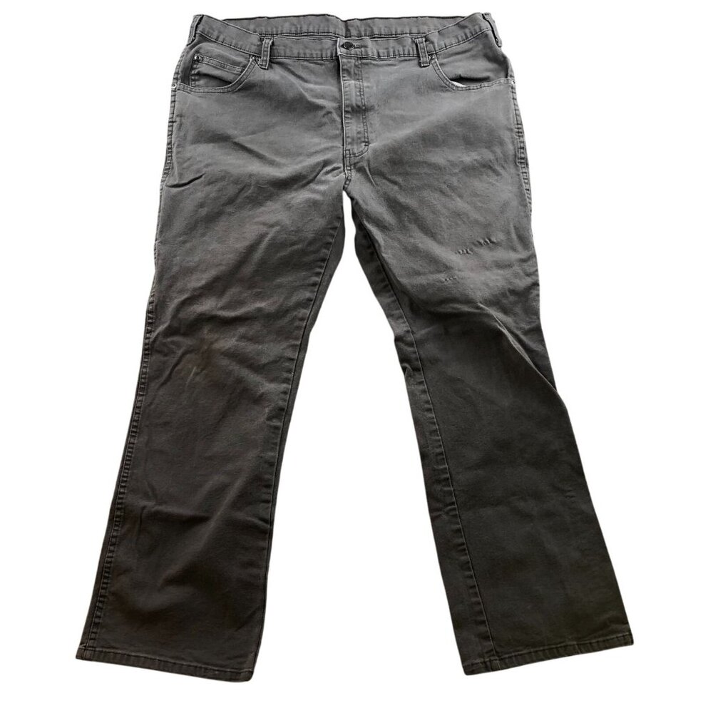 Dickies Mens Work Pants Size 40x30 Straight Casual Classic Workwear Gray Travel